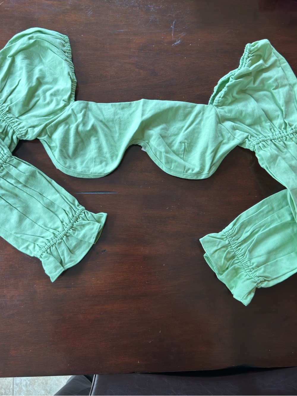 Sabo Skirt Jade top. Size medium. New with tags. Matcha green.